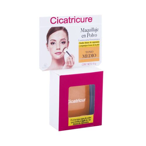 Cicatricure Tensor Dérmico Maquillante Polvo Medio 10 gr