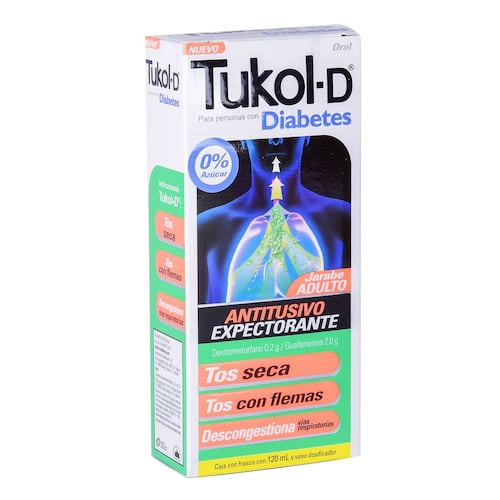 Tukol Forte Jarabe Expectorante X 150 ml, Tukol Venta Libre