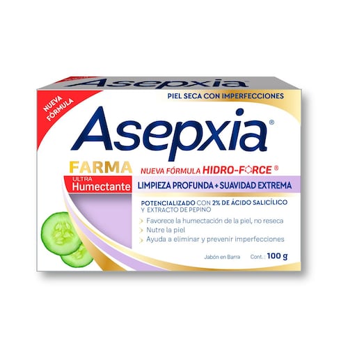 Jabón Farma Ultra E/20 Humectante 100 G Asepxia