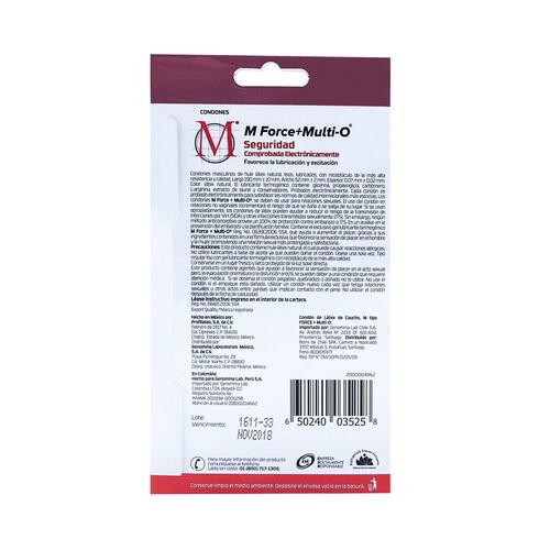 Condones Multi O 9 Piezas