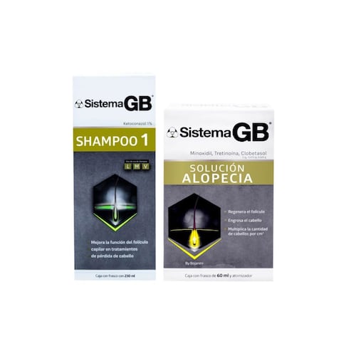 Pack Solucion + Shampoo Sistema GB