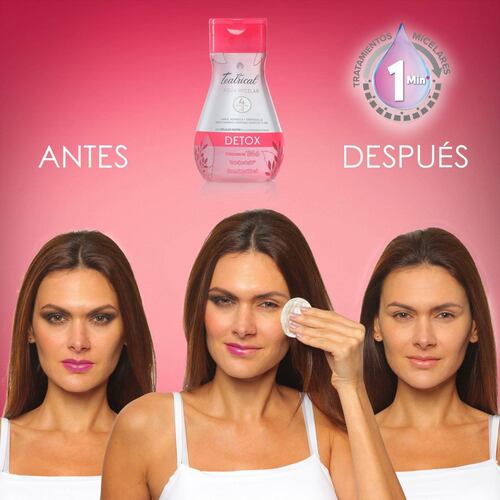 Agua micelar detox teatrical 600 ml e12