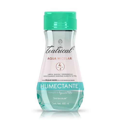 Teatrical Agua Mic Humectante 600ml/12