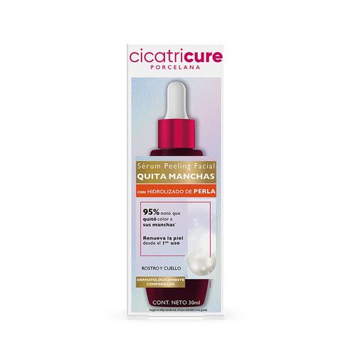 Cicatricure serum peeling facial quitamanchas porcelana 30ml