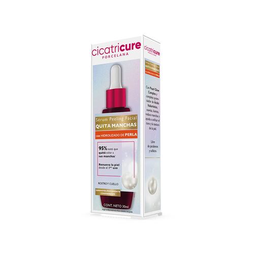 Cicatricure serum peeling facial quitamanchas porcelana 30ml
