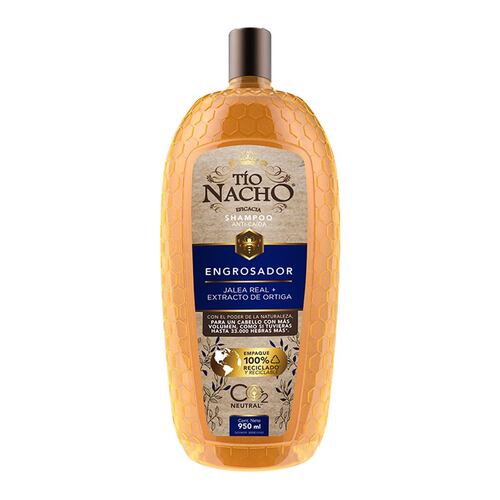 Shampoo engrosador jalea real 950ml E6 Tío Nacho