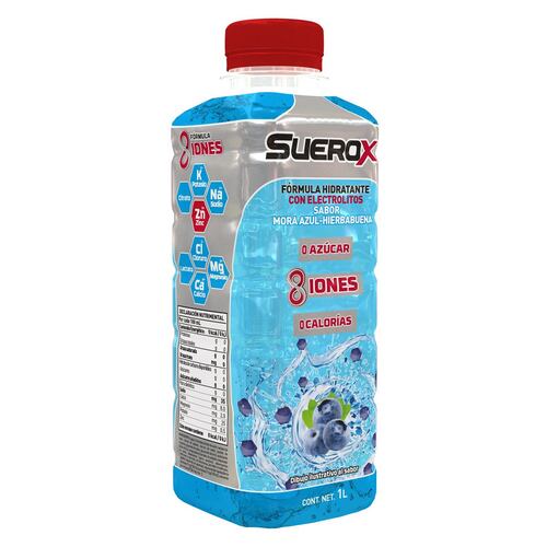 Suerox Adulto Mora Azul Hierbabuena 1 L
