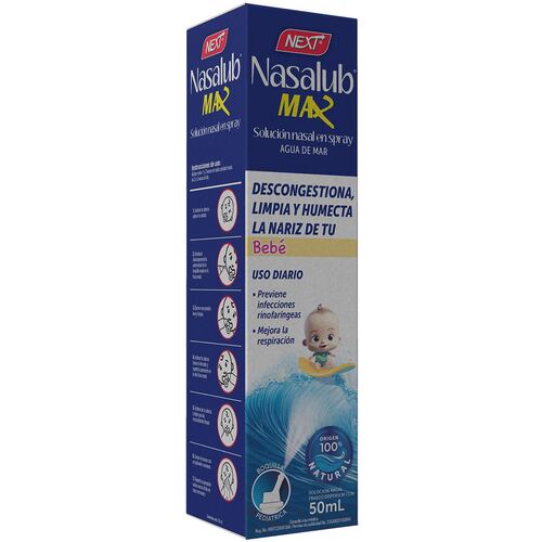 Solución Nasal Max Baby 50 ml Nasalub