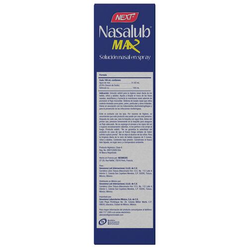 Solución Nasal Max Baby 50 ml Nasalub