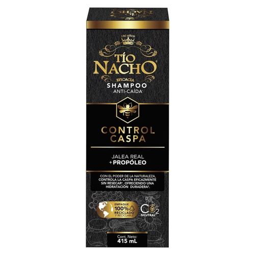 Shampoo Control Caspa Propoleo 415ml Tío Nacho