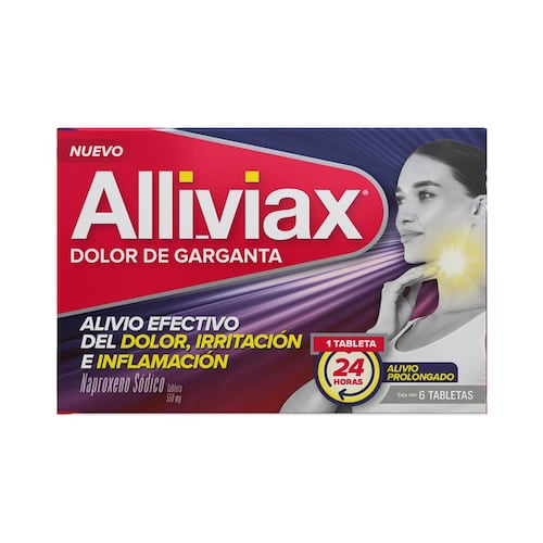 Alliviax Garganta 6 Tabletas