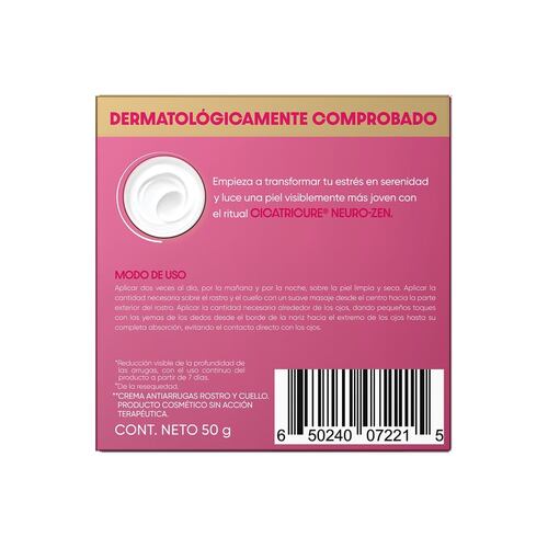 Crema Neuro-Zen 50gr Cicatricure