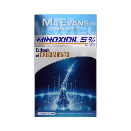 Solución Minoxidil 60 ml Maev Medic