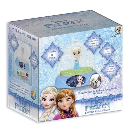 Esfera Encantada Frozen, Caja Cartón