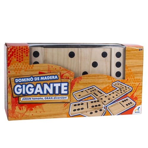 Juego de Mesa Domino Gigante de Madera Novelty