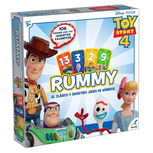 Juego de Números Rummy Toy Story 4 Novelty
