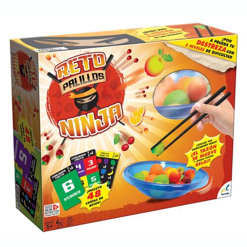 Juego de Mesa Reto de Palilllos Ninja Novelty