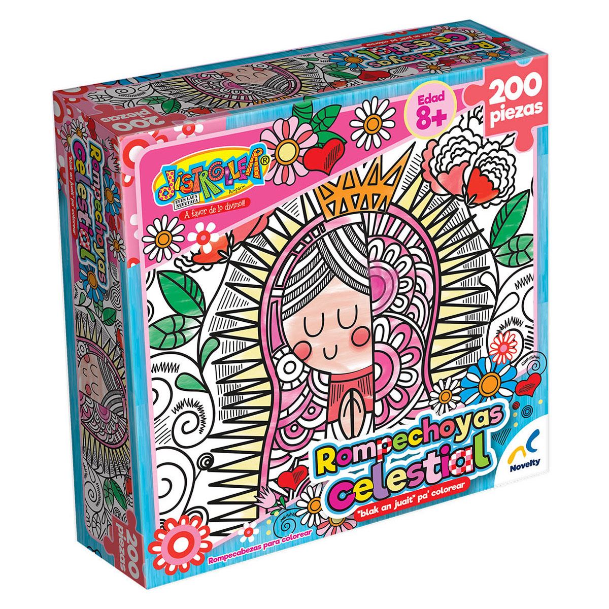 Rompecabezas para Colorear de Distroller