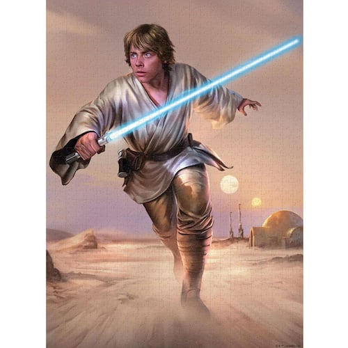 Rompecabezas de 1000 piezas Personajes Star Wars - Luke Skywalker