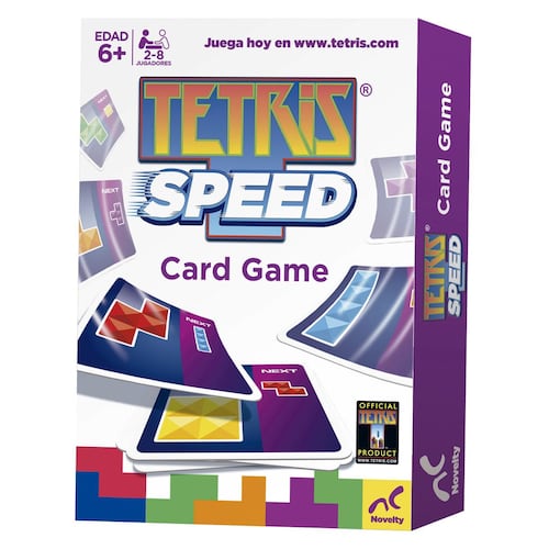 Juego de Mesa Juego de Cartas Tetris Speed Novelty