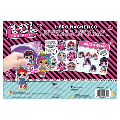 Libro magnético Lol Surprise!