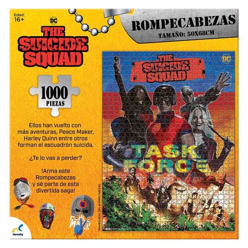 Rompecabezas Coleccionable The Suicide Squad 2 1000 piezas