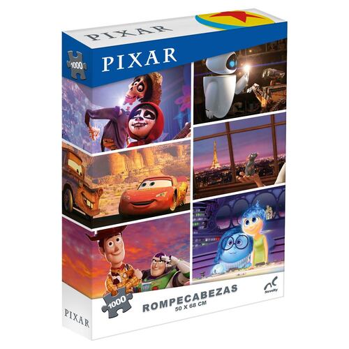 Rompecabezas 1000 pzas Coleccionable Pixar Amistades Improbables
