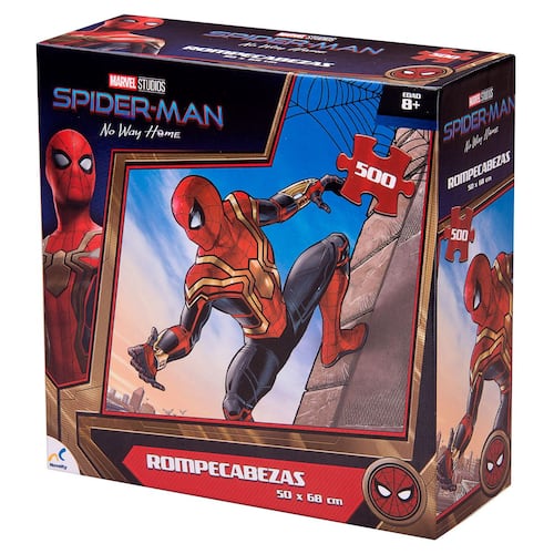 adecuado retorta Pericia Rompecabezas Coleccionable Spiderman 500 Pzas Caja De Cartón