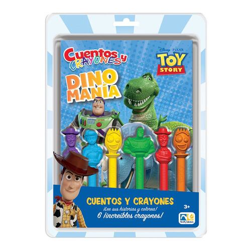 Cuentos y crayones. Toy Story. Dinomanía