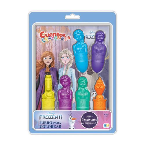 Cuentos y crayones Frozen 2