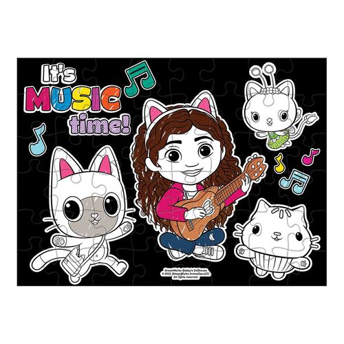 Rompecabezas para colorear de 24 pzas Gabby's dollhouse Novelty