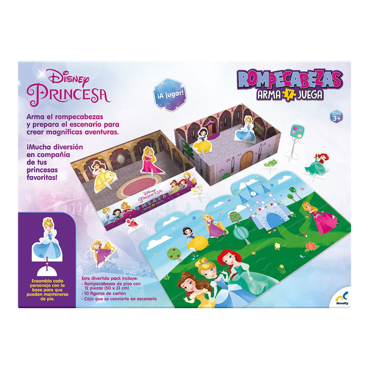 Rompecabezas de Princesas arma y juega Novelty
