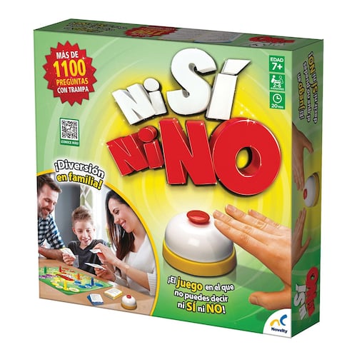 Juego de mesa en familia Ni si ni Novelty