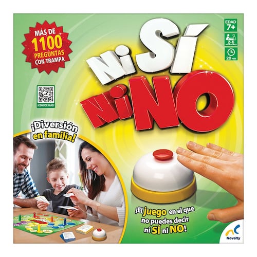 Juego de mesa en familia Ni si ni Novelty