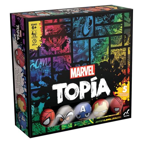 Juego de mesa en familia Marvel topia Novelty