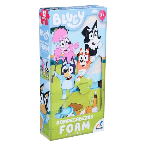 Rompecabezas 12 pzas Foam bluey Novelty