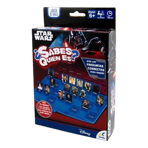 ¿Sabes Quién Es? Star Wars Juego De Viaje