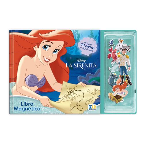 Libro magnético La Sirenita