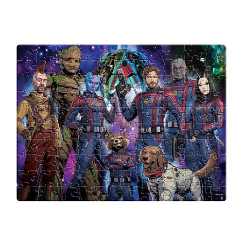 Rompecabezas Lenticular Guardians Of The Galaxy 100 pzas