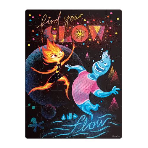 Rompecabezas Lenticular Disney Elemental 48 Piezas