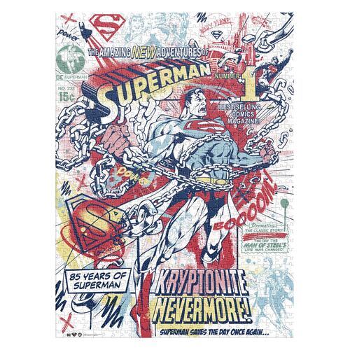 Rompecabezas Coleccionable Superman 85° Aniversario 1000 piezas