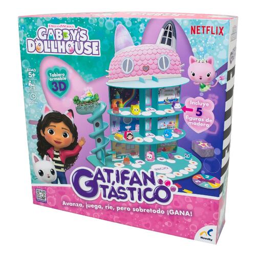 Gabby's Dollhouse juego de figuras de Gabby y sus amigos