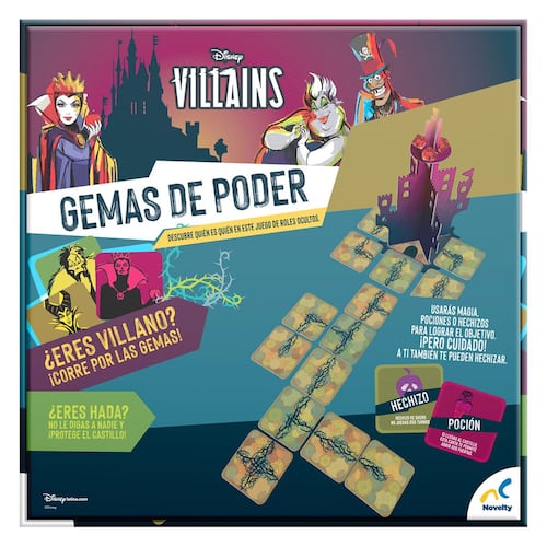 Juego de Estrategia Gemas de Poder Disney Villains