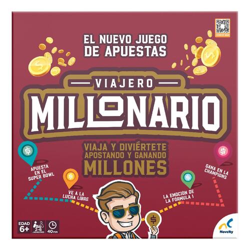 Juego de mesa en Familia Viajero Millonario