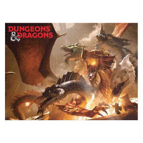 Rompecabezas Coleccionable Dungeons & Dragons 1000 piezas