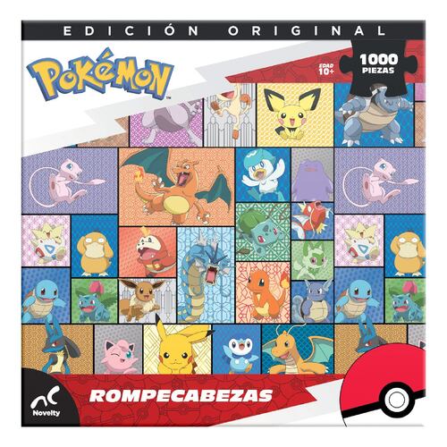 Rompecabezas Edición Original Pokémon 1000 piezas