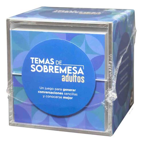 Juego de Cartas Temas de Sobremesa Adultos