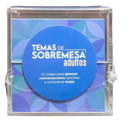 Juego de Cartas Temas de Sobremesa Adultos