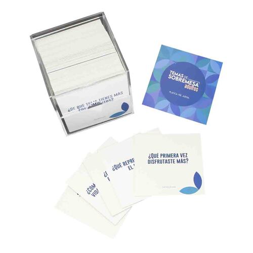 Juego de Cartas Temas de Sobremesa Adultos