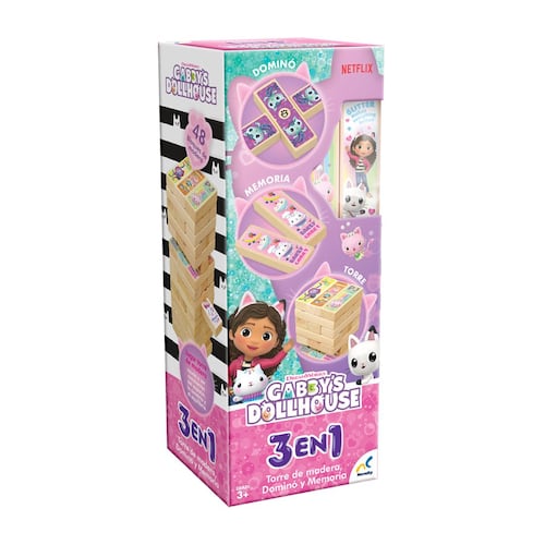 Torre de Madera 3 en 1 Gabby’s Doll House